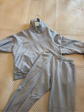 Pangaia grey track suit
